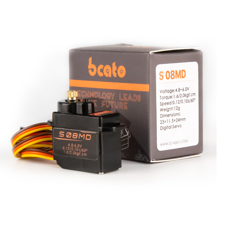 Rc Helicopter Mini - Bcato S08MD 2.4kg Servo numérique 12g/mini