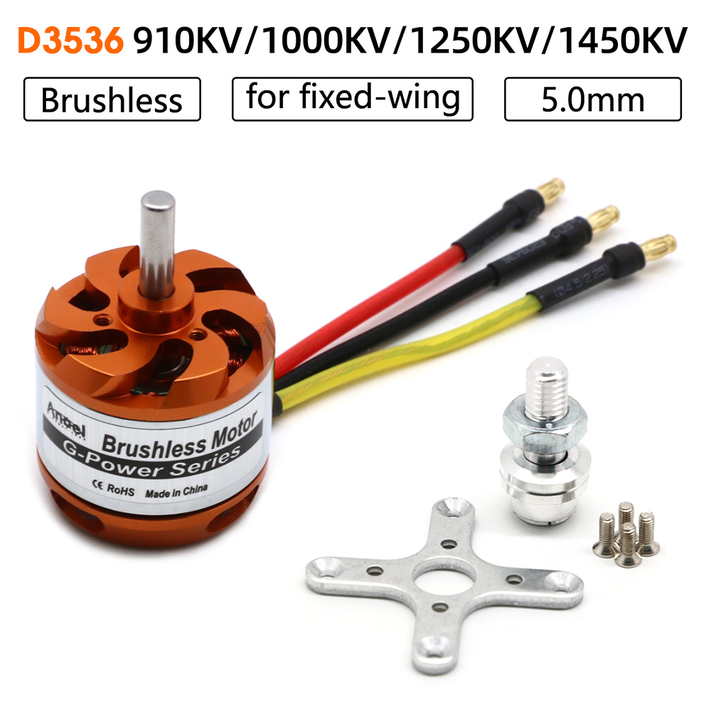 Rc Helicopter Mini - Moteur sans balais D3536 910KV 1000KV
