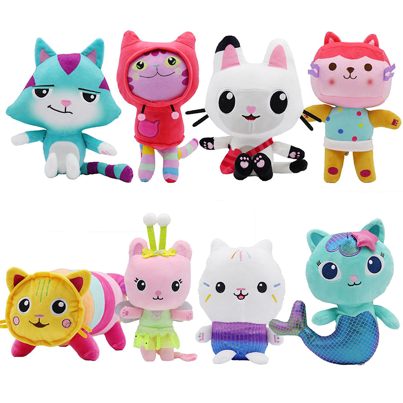 Kids Toys Animal - Peluches d'animaux Gabby Dollhouse, Adorables jouets