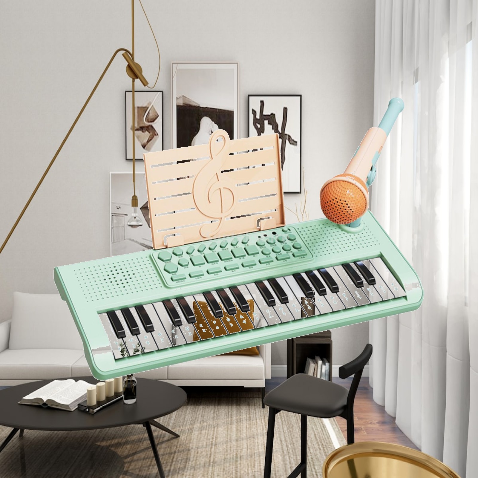 Kids Toys Home - Clavier de piano pour enfants, jouet