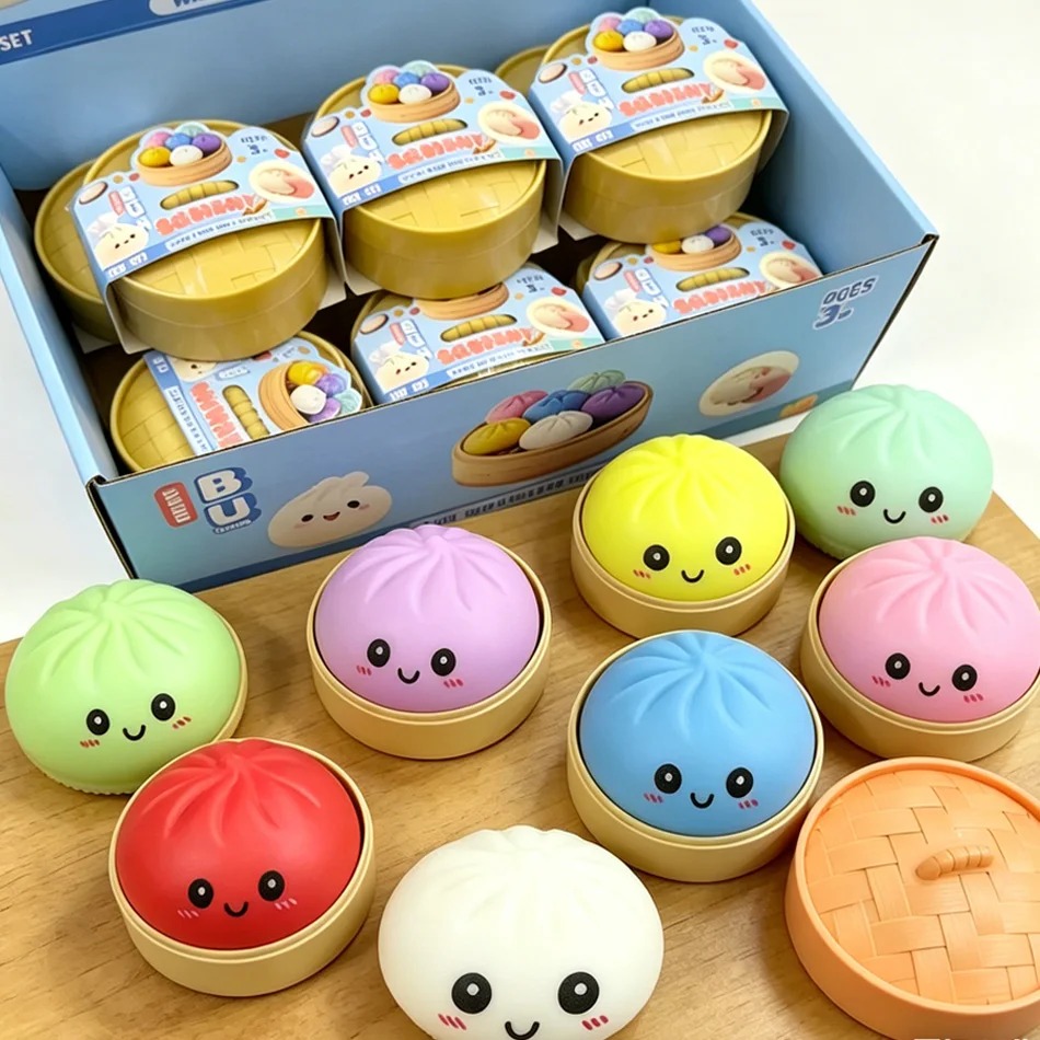 Kids Toys Animal - Jouet anti-stress en forme de dumpling,