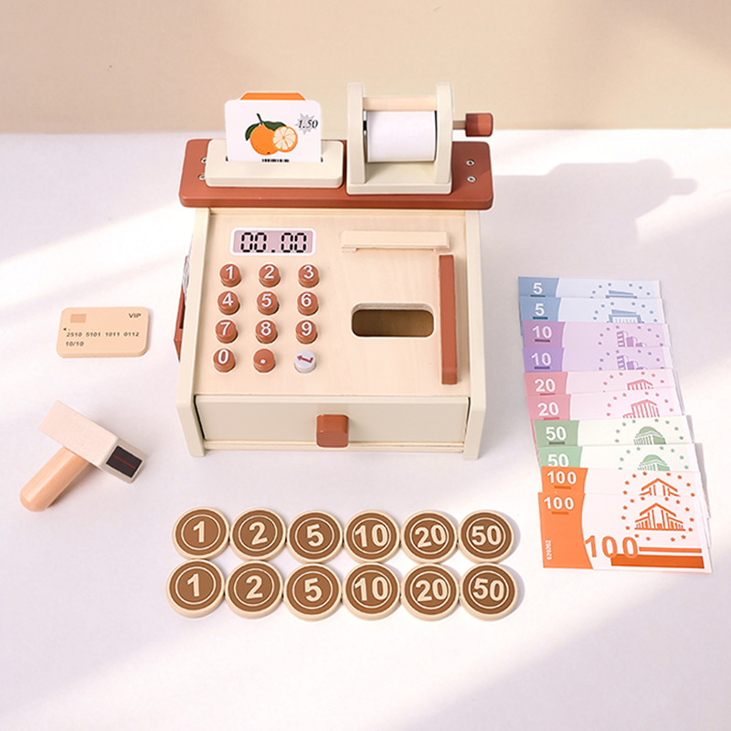 Toy Cash Register - Caisse enregistreuse de simulation pour enfants