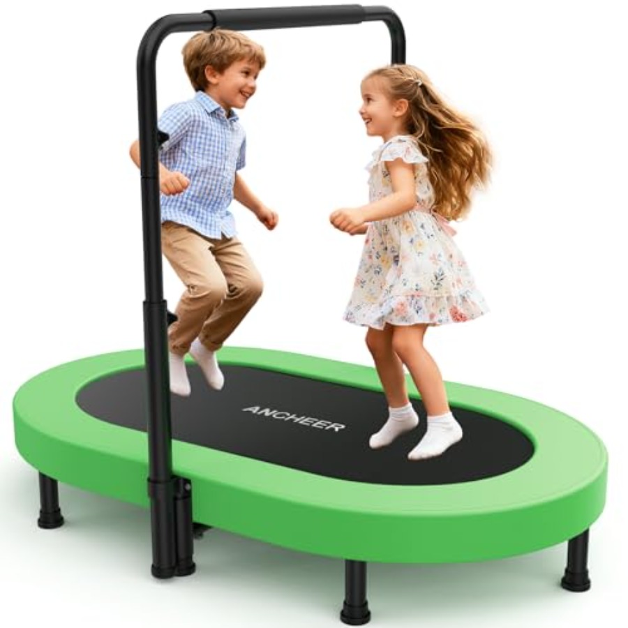 Trampoline Mini Indoor - Trampoline pour tout-petits pour usage intérieur/extérieur,