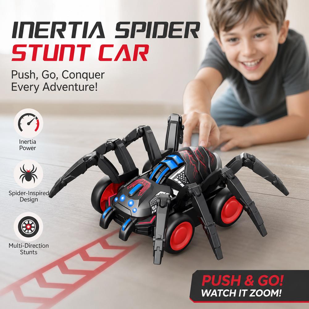 Kids Toys Deals - Voiture araignée pour enfants, véhicule à