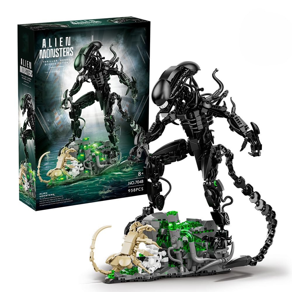 Xenomorph Kids Toys - Ensemble de blocs de construction de