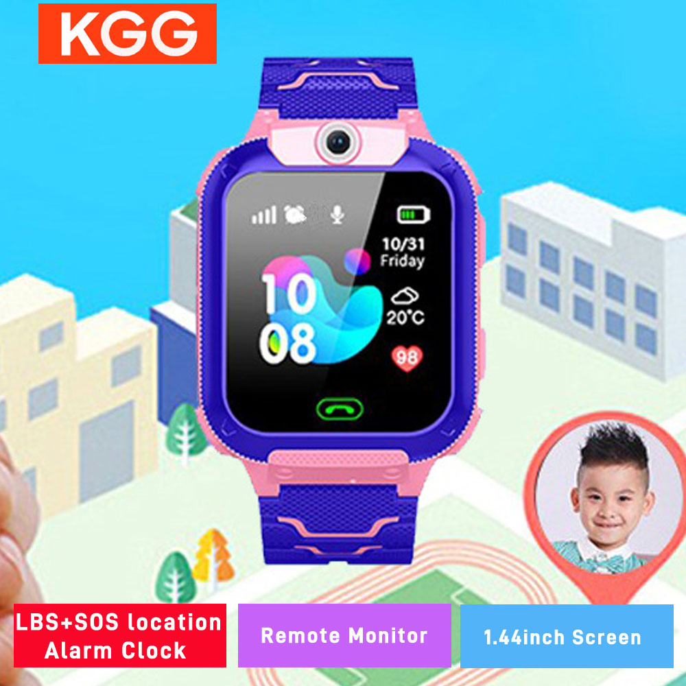 Kids Toys Location - Montre connectée pour enfants, 2G, appel