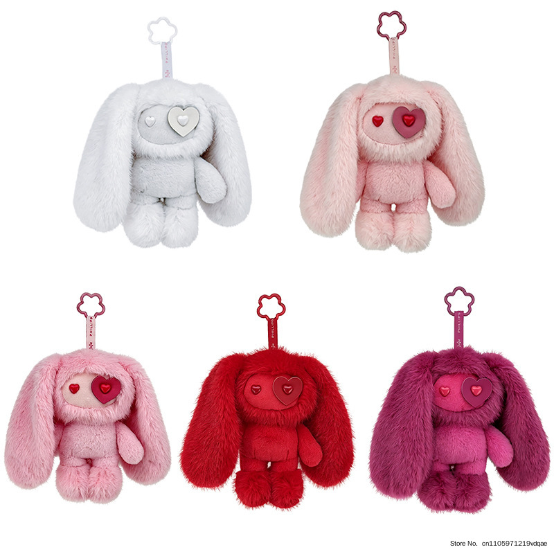 Kids Toys Animal - Porte-clés en peluche lapin Juju mignon,