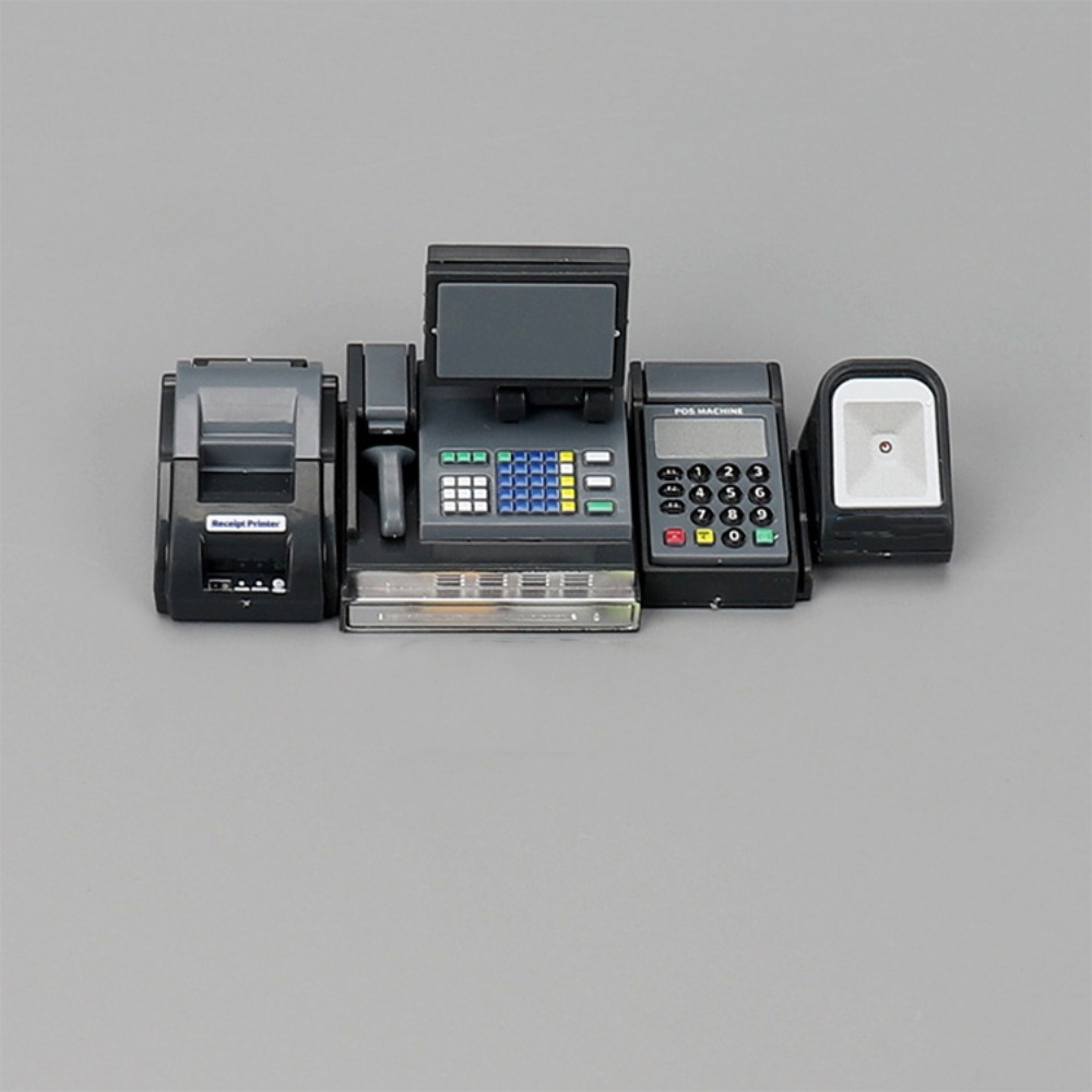 Toy Cash Register - Mini Caisse Enregistreuse DIY Noire et