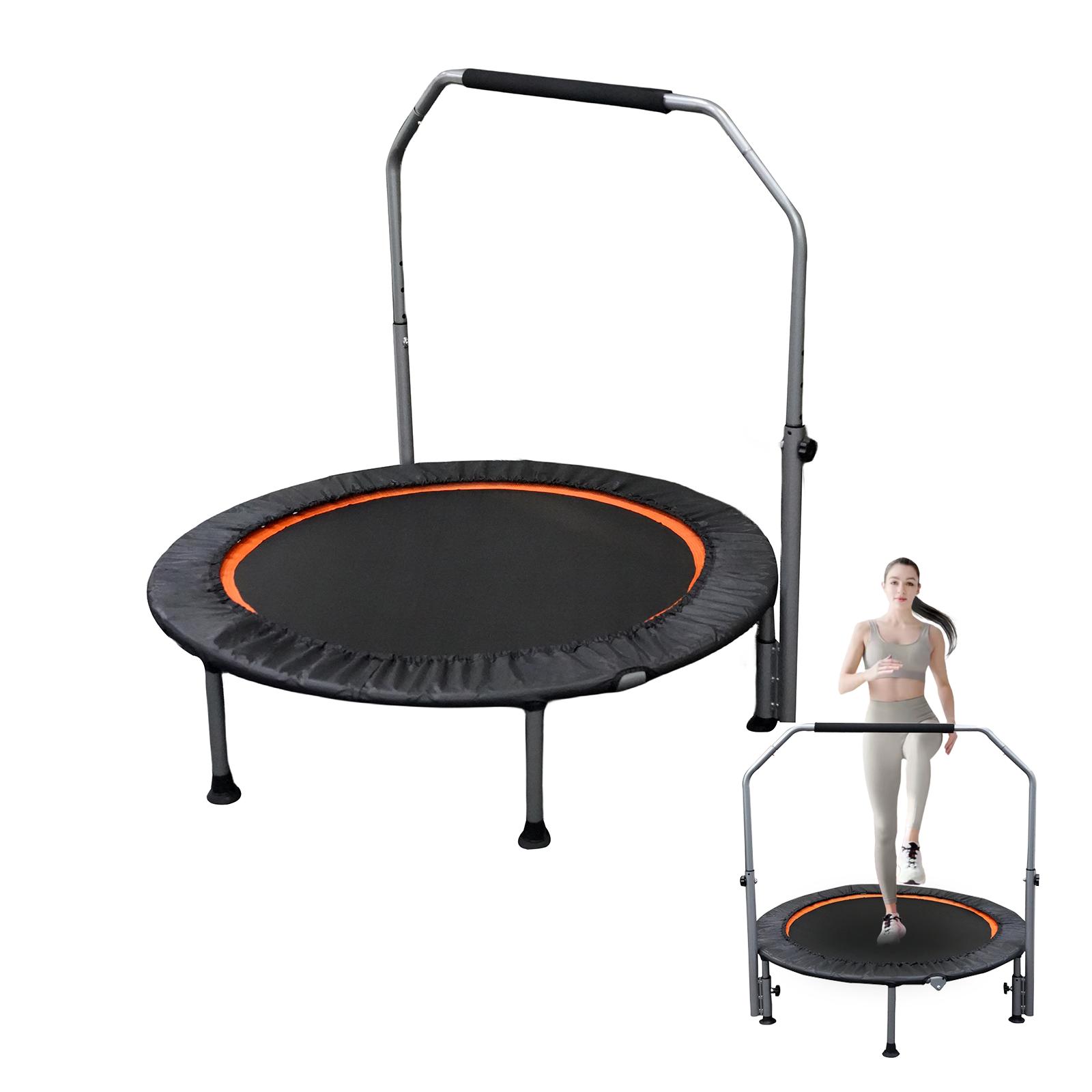 Trampoline Mini Indoor - Mini trampoline de fitness pliable avec