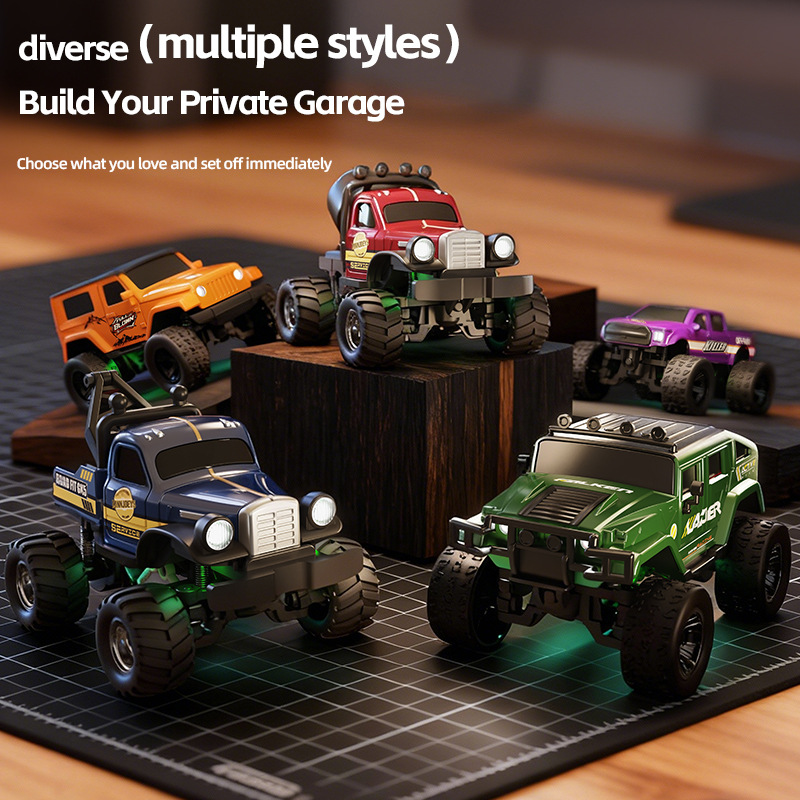 Kids Toys Cycle - Voiture télécommandée miniature en alliage 2.4G