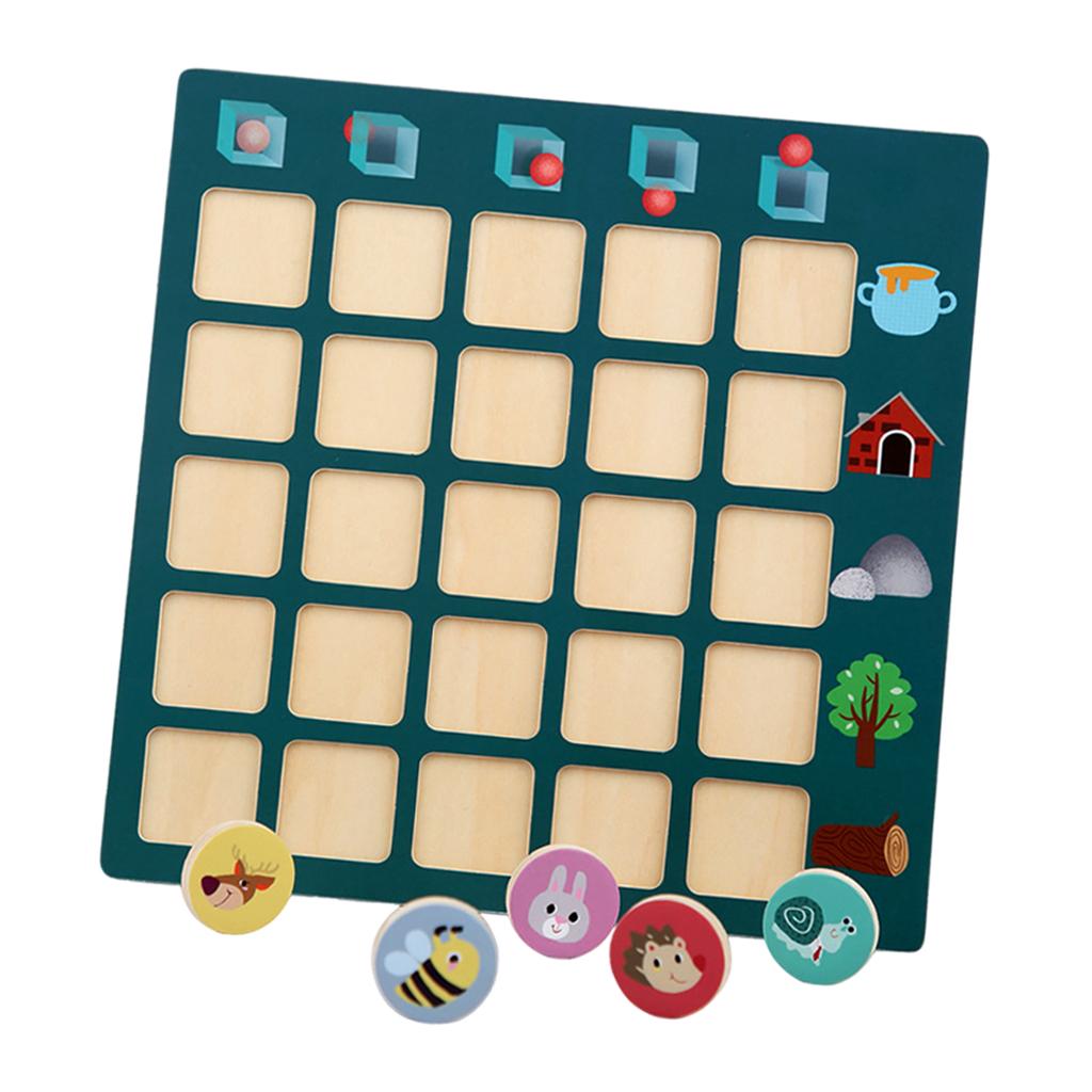 Kids Toys Location - Jeu de recherche de direction Montessori,