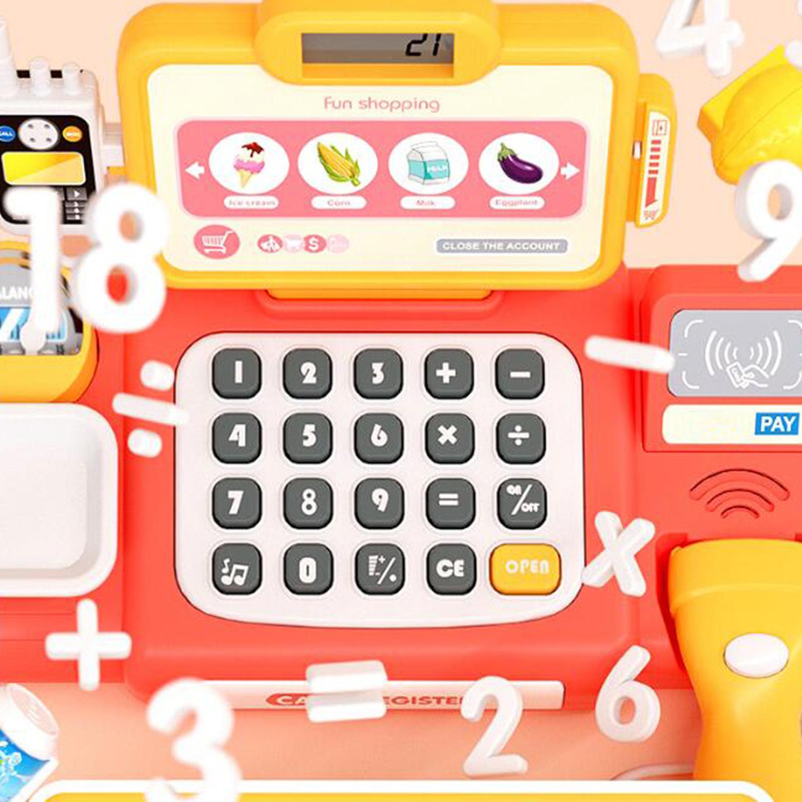 Toy Cash Register - Jouets de supermarché pour enfants :