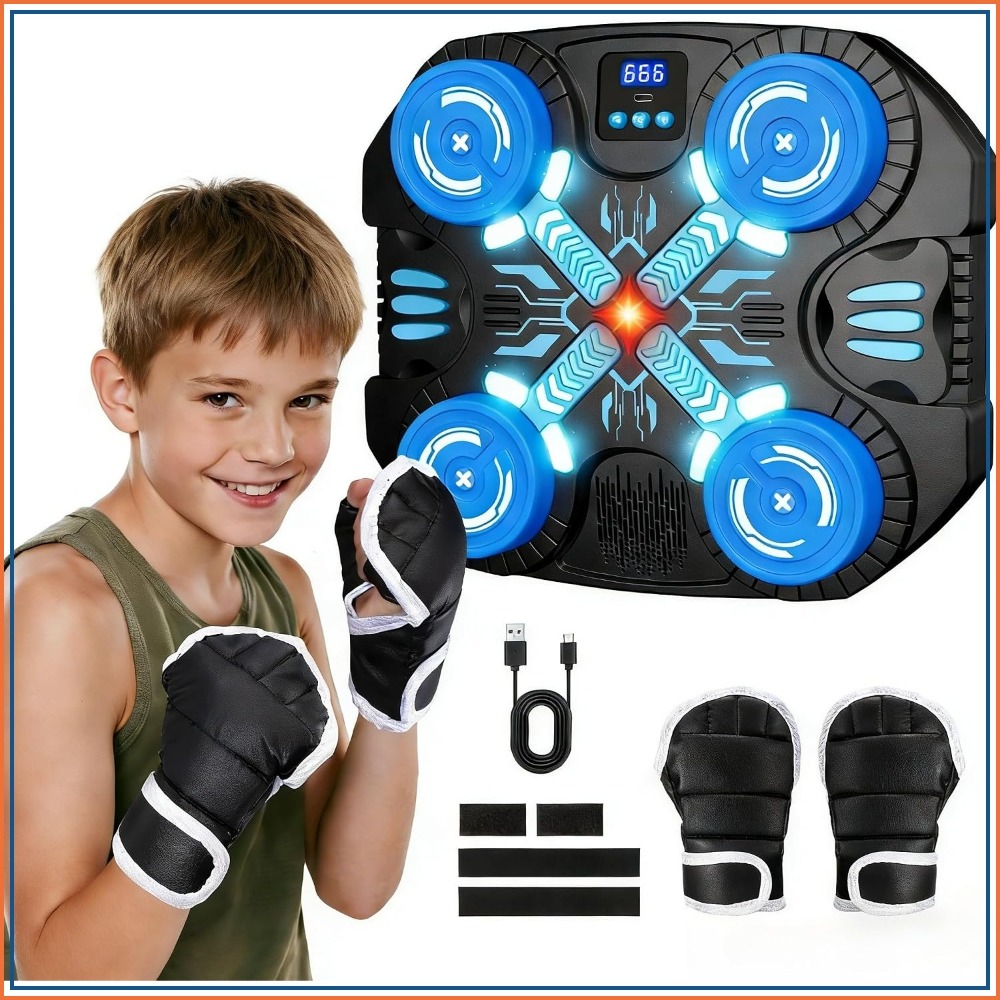 Kids Toys And Games - Machine de boxe musicale pour enfants