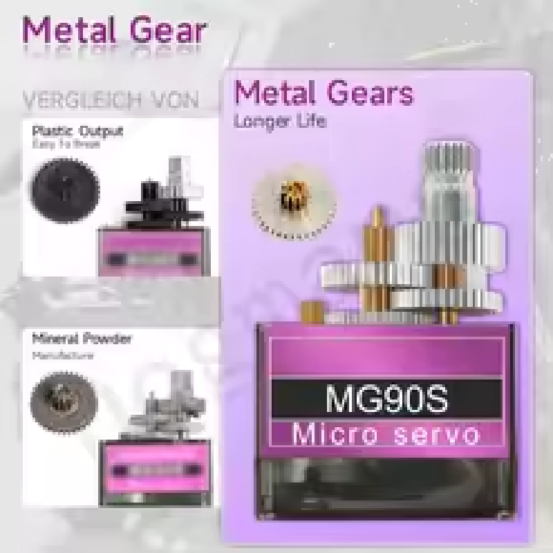 Servomoteur à engrenages métal - Rc Helicopter Mini avis et prix
