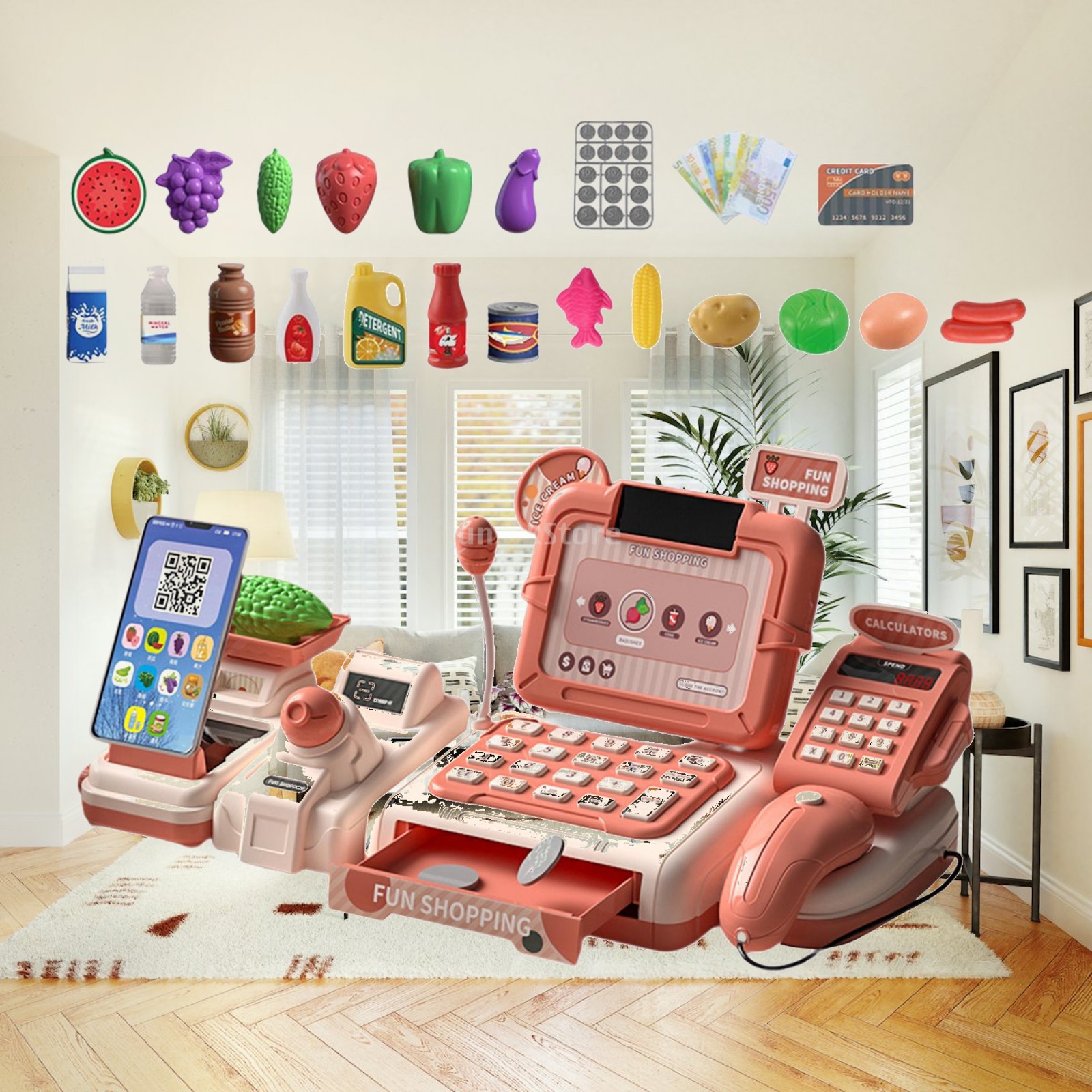 Caisse enregistreuse de superm - Toy Cash Register avis et prix