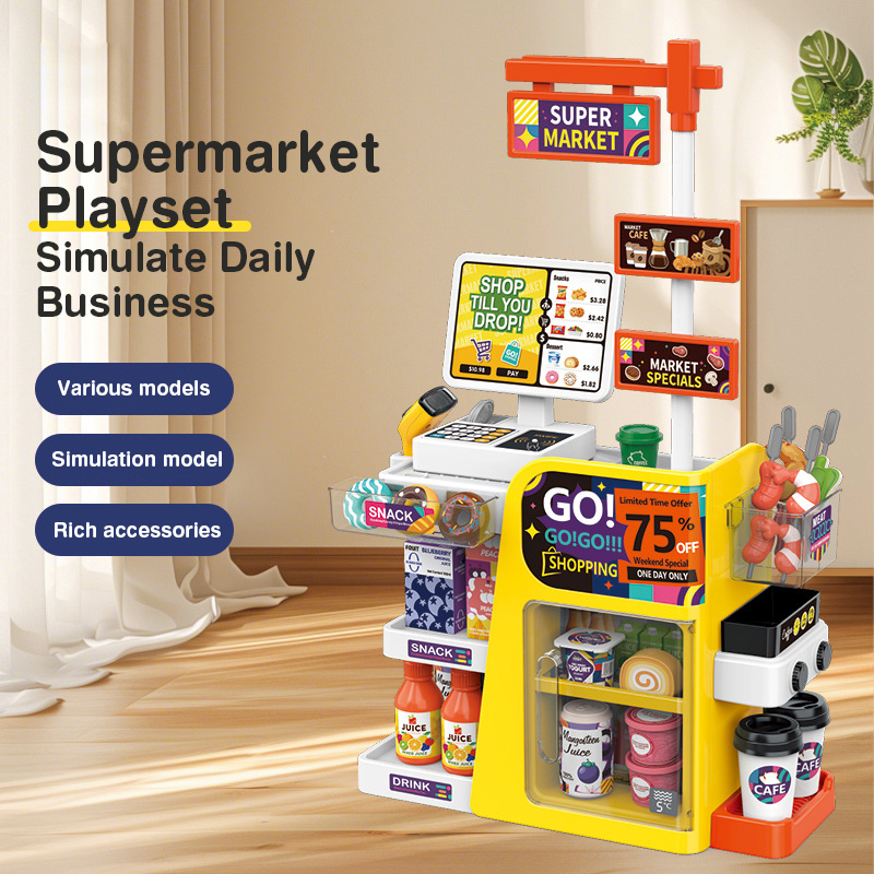 Mini supermarché pour enfants, - Toy Cash Register avis et prix