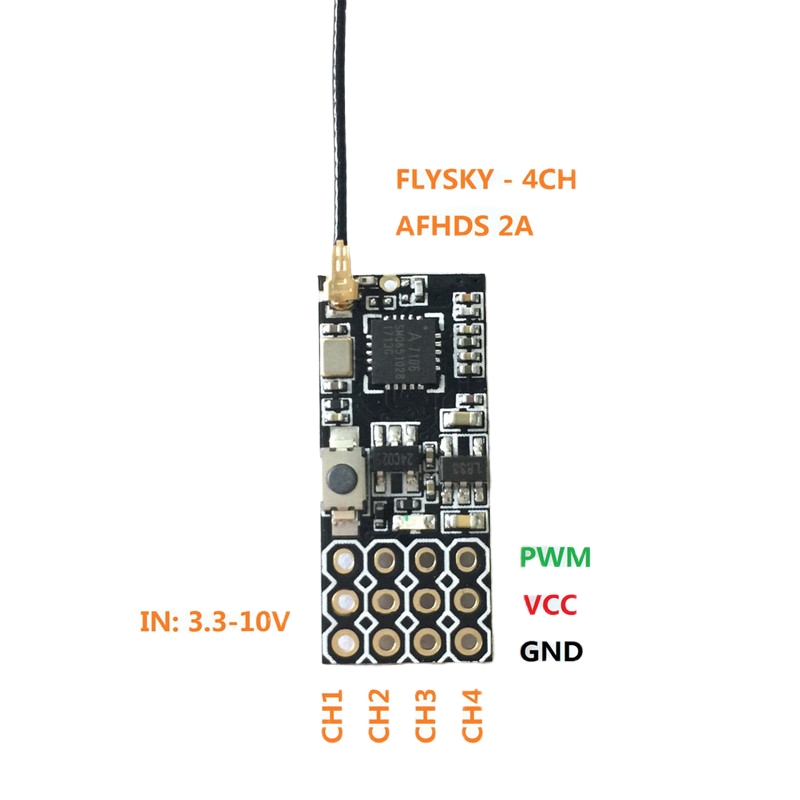 Récepteur Flysky FS2A Mini 4CH - Rc Helicopter Mini avis et prix