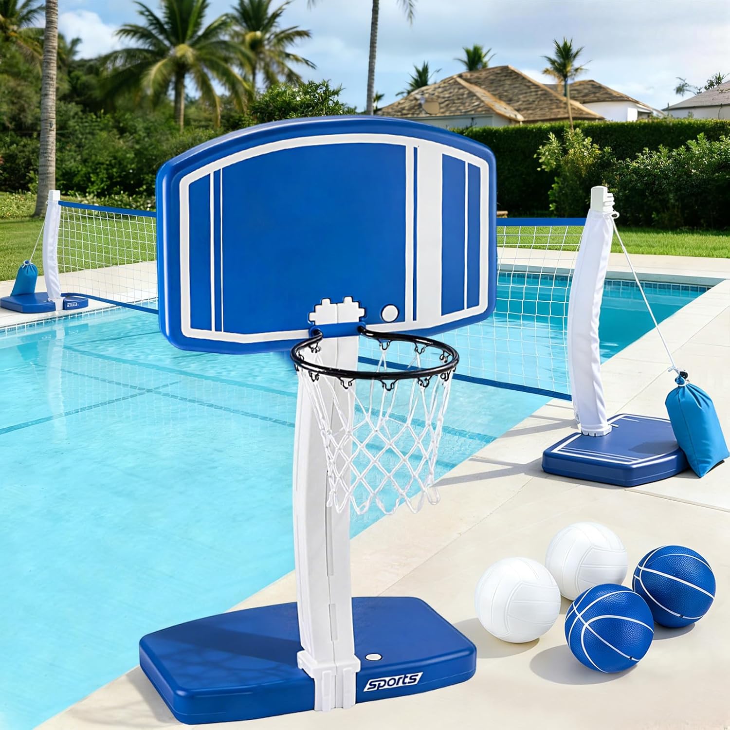 Panier de basket-ball et filet - Kids Toys And Games avis et prix