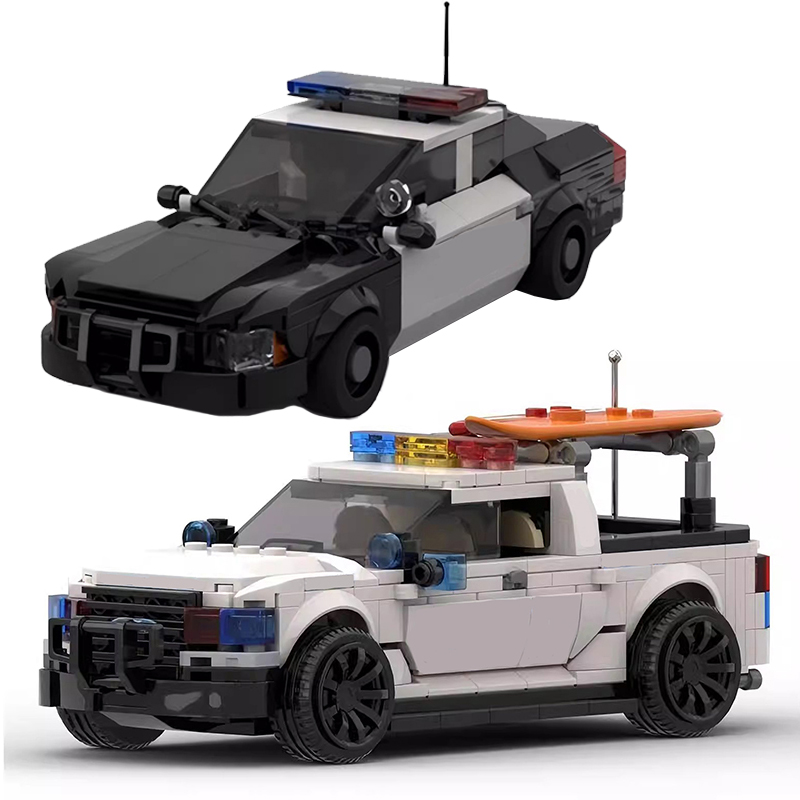 MOC Technical Car Forded Polic - Kids Toys Victoria avis et prix