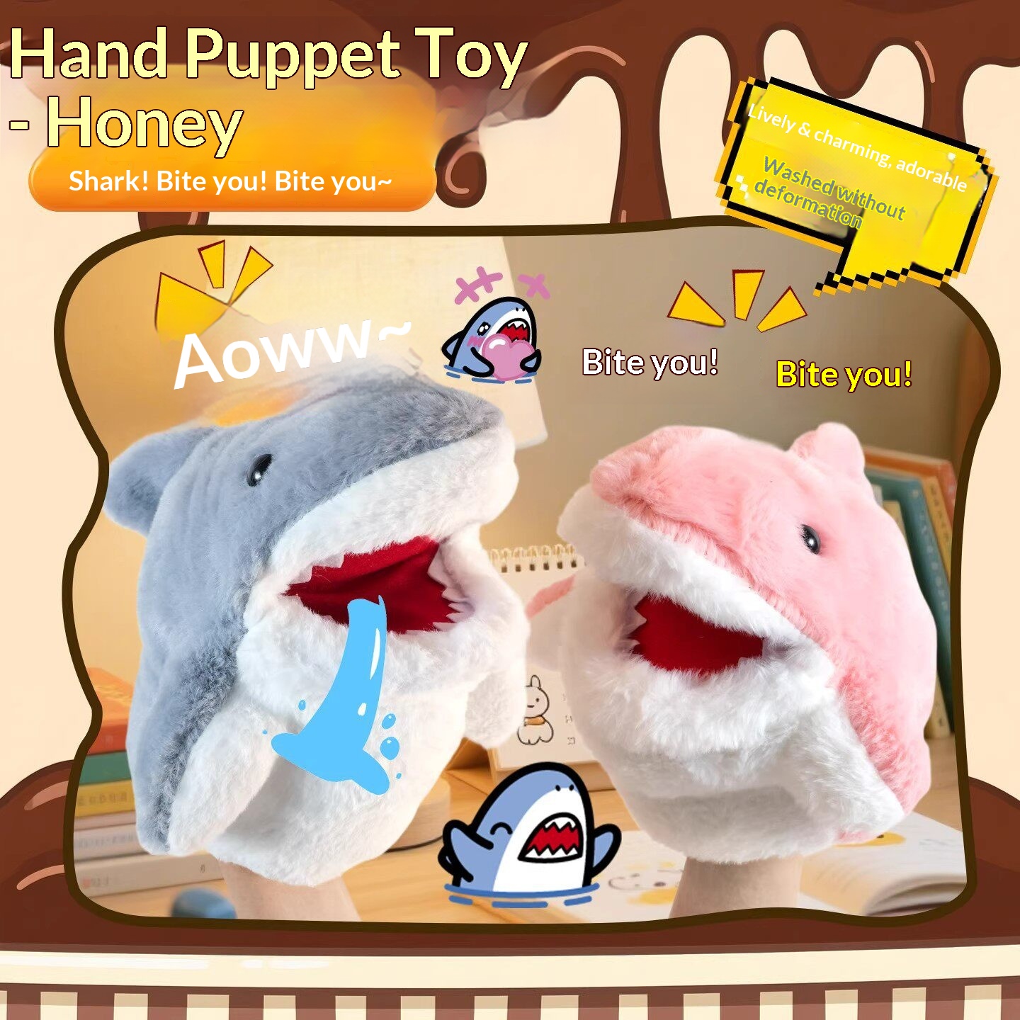 Marionnette de main requin en  - Kids Toys And Games avis et prix