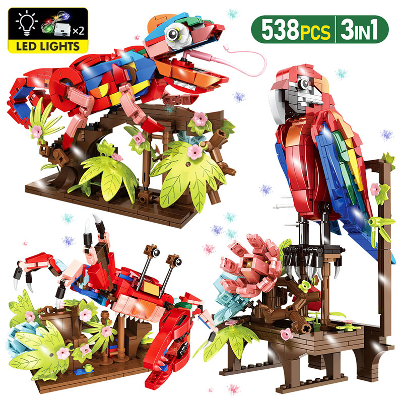 MOC 3 en 1 Amazon Jungle série - Kids Toys Amazon avis et prix