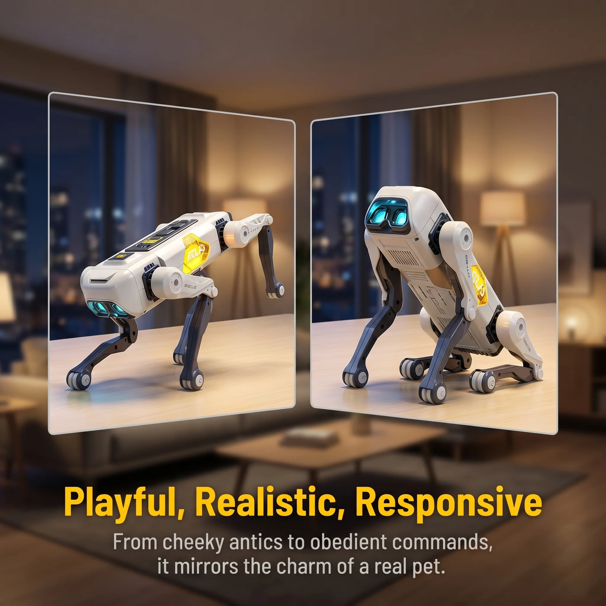 Robot chien intelligent IA, co - Kids Toys Animal avis et prix
