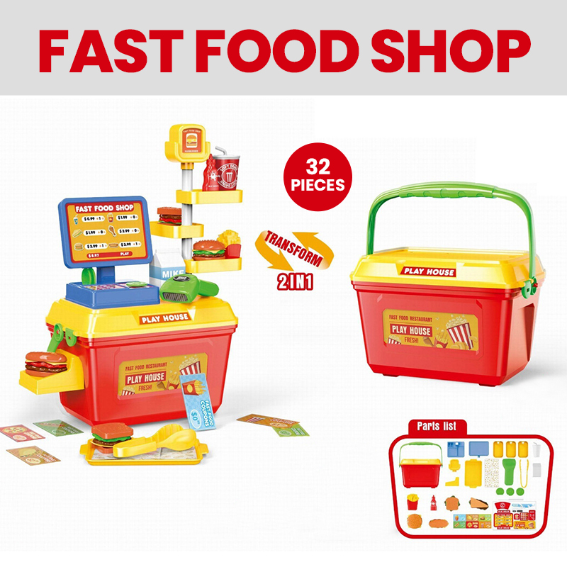 Valise de jeu de simulation de - Toy Cash Register avis et prix