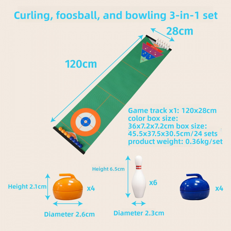 Jeu de table Curling, Mini Hoc - Kids Toys And Games avis et prix