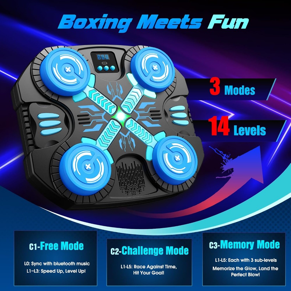Machine de boxe musicale pour  - Kids Toys And Games avis et prix