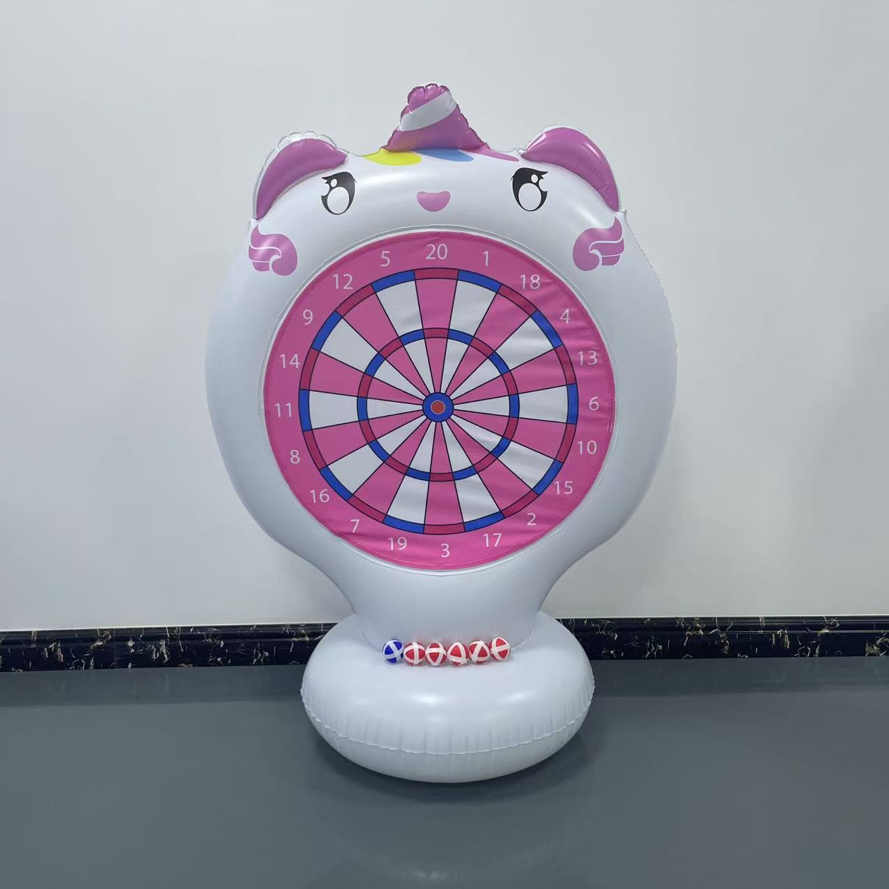 Jeu de lancer licorne gonflabl - Kids Toys And Games avis et prix