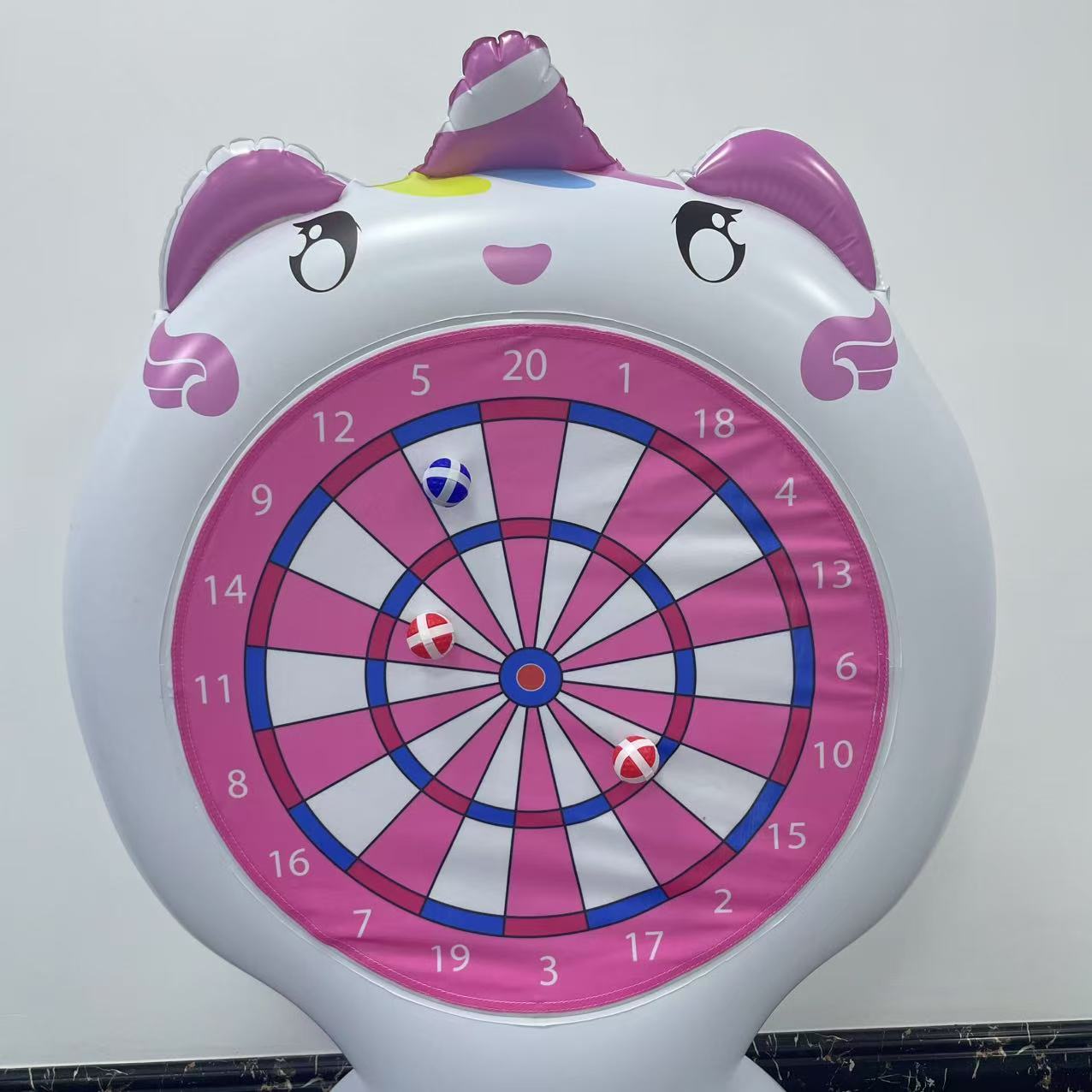 Jeu de lancer licorne gonflabl - Kids Toys And Games avis et prix