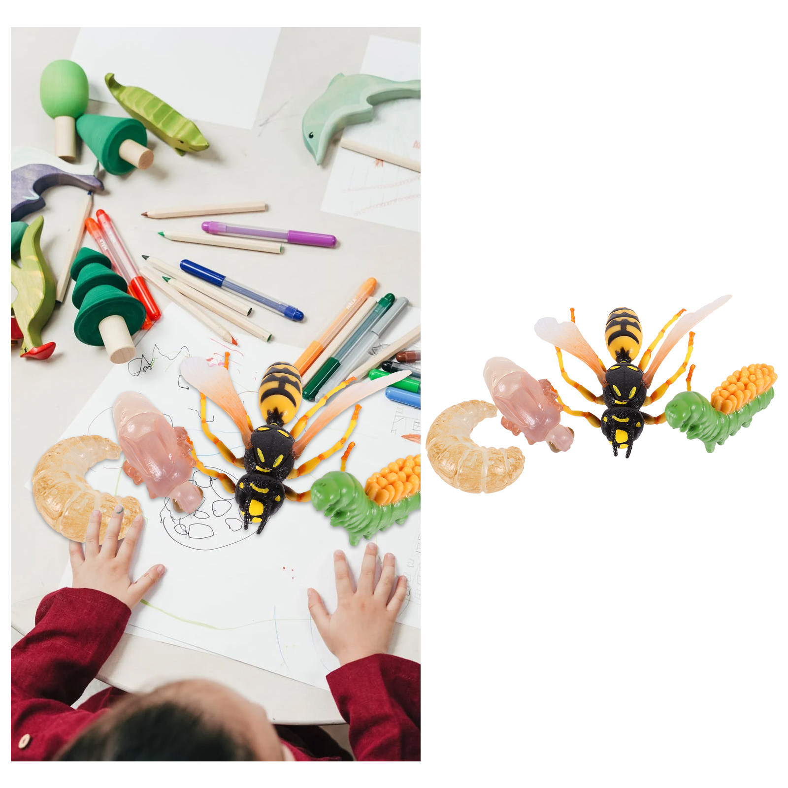 Figurines d'insectes pour enfa - Kids Toys Cycle avis et prix