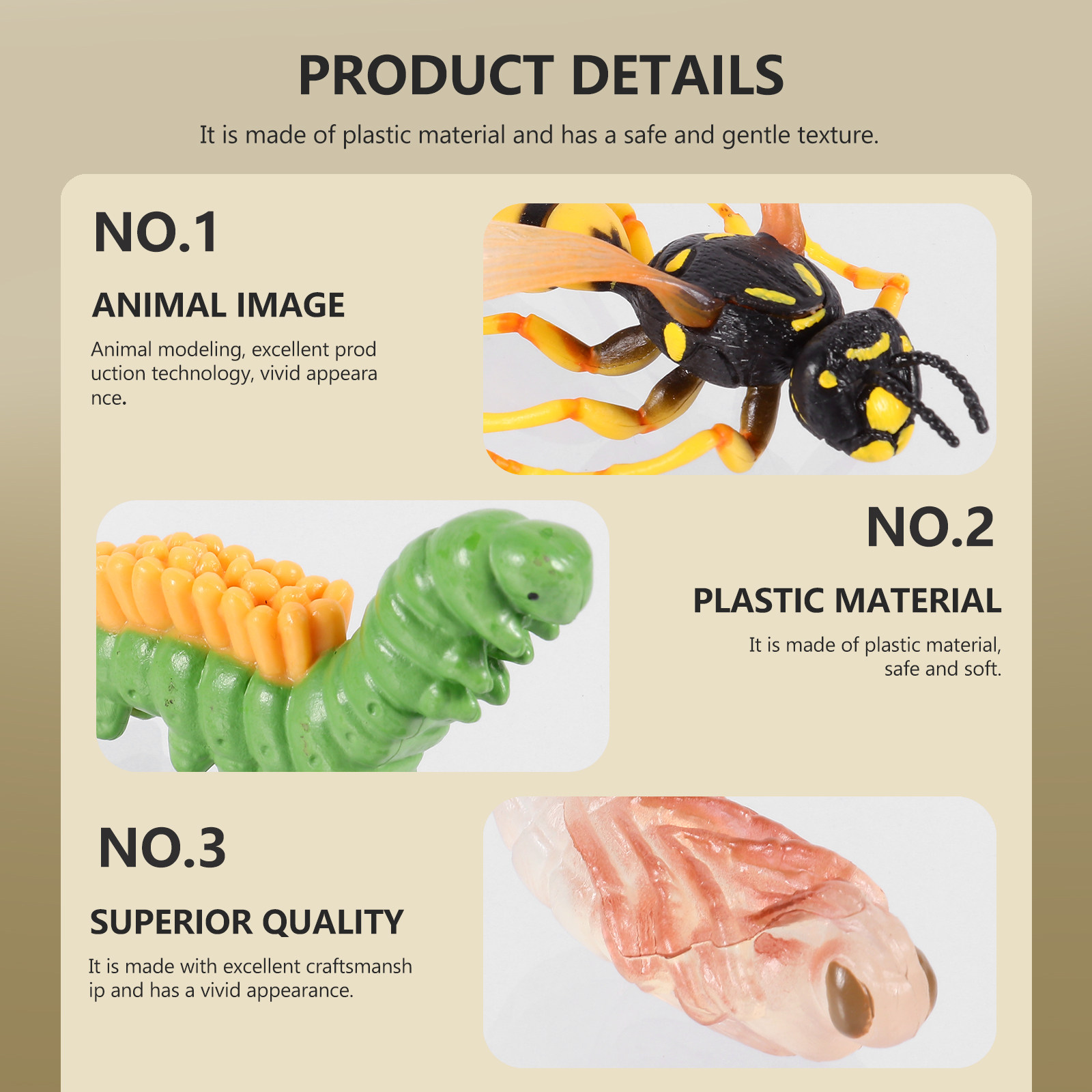 Figurines d'insectes pour enfa - Kids Toys Cycle avis et prix